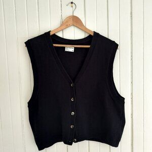 Frank & Oak Button Up Sweater Vest